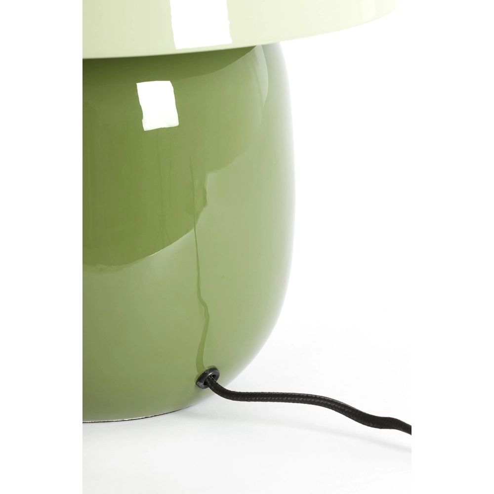 Bedroom Table Lamp Mimosa shiny green Light & Living 8717807816292
