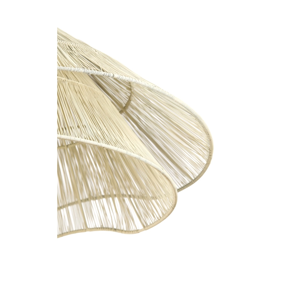 Japandi pendant lamp Alameda white Ø 56cm Light & Living 8717807778781