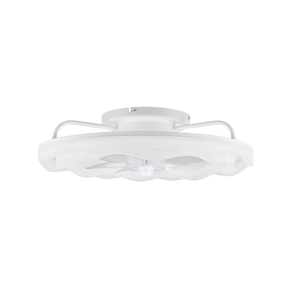 White fan Skaulo design Ø 50cm Trio 4017807698831