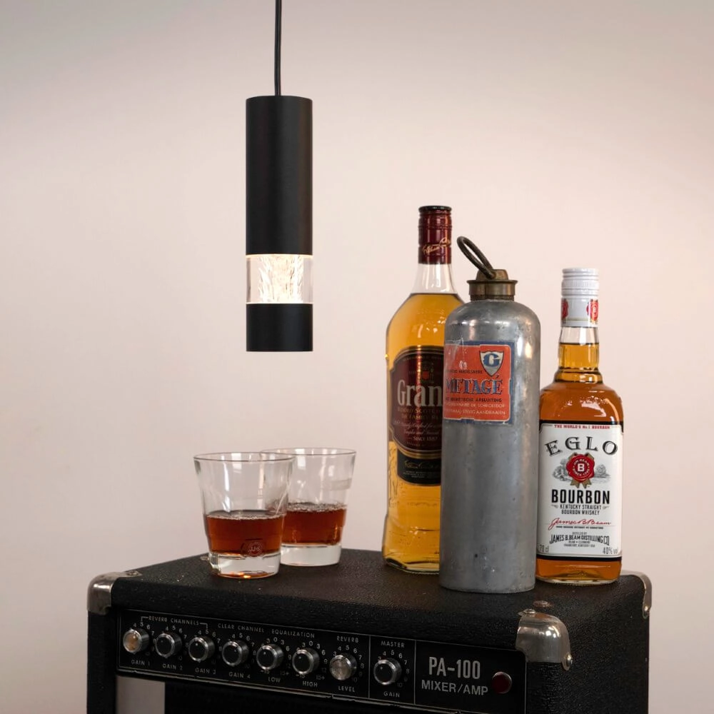 1-light hanging lamp Bernabeta black Stars of Light 9002759397050