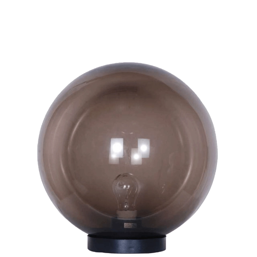 Bulb lamp Bolano 20cm. Basic Smoke