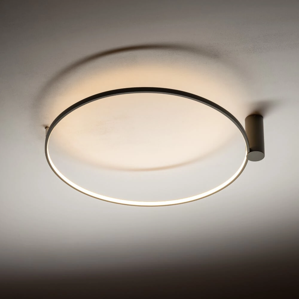 Design wall lamp Circolo M LED olive green Lyora 5903139114028