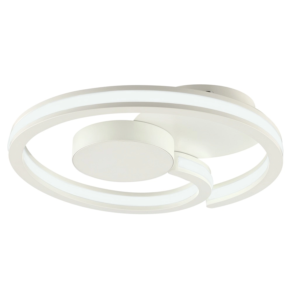 White ceiling lamp Revola design Ø 40cm