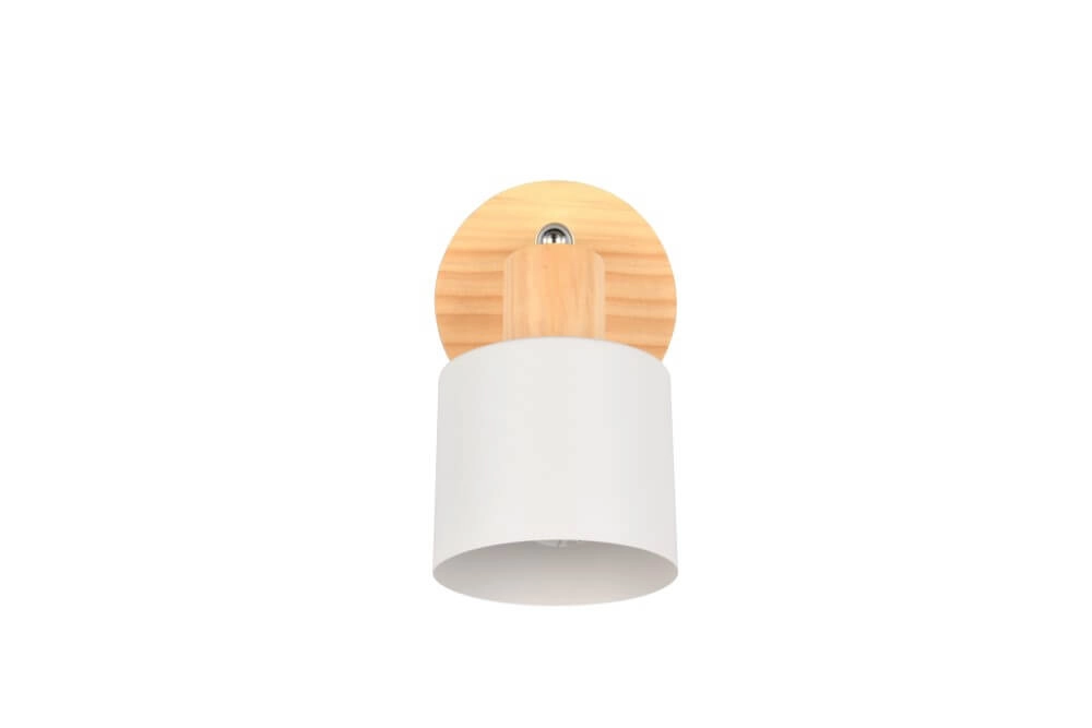 Single ceiling light Shanti with wood look Trio 4017807615715