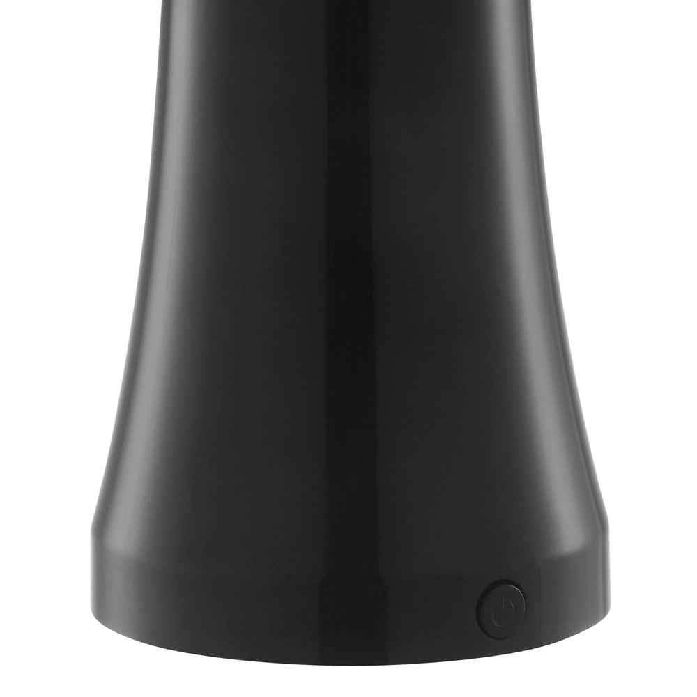 Modern lava lamp Lucent Black