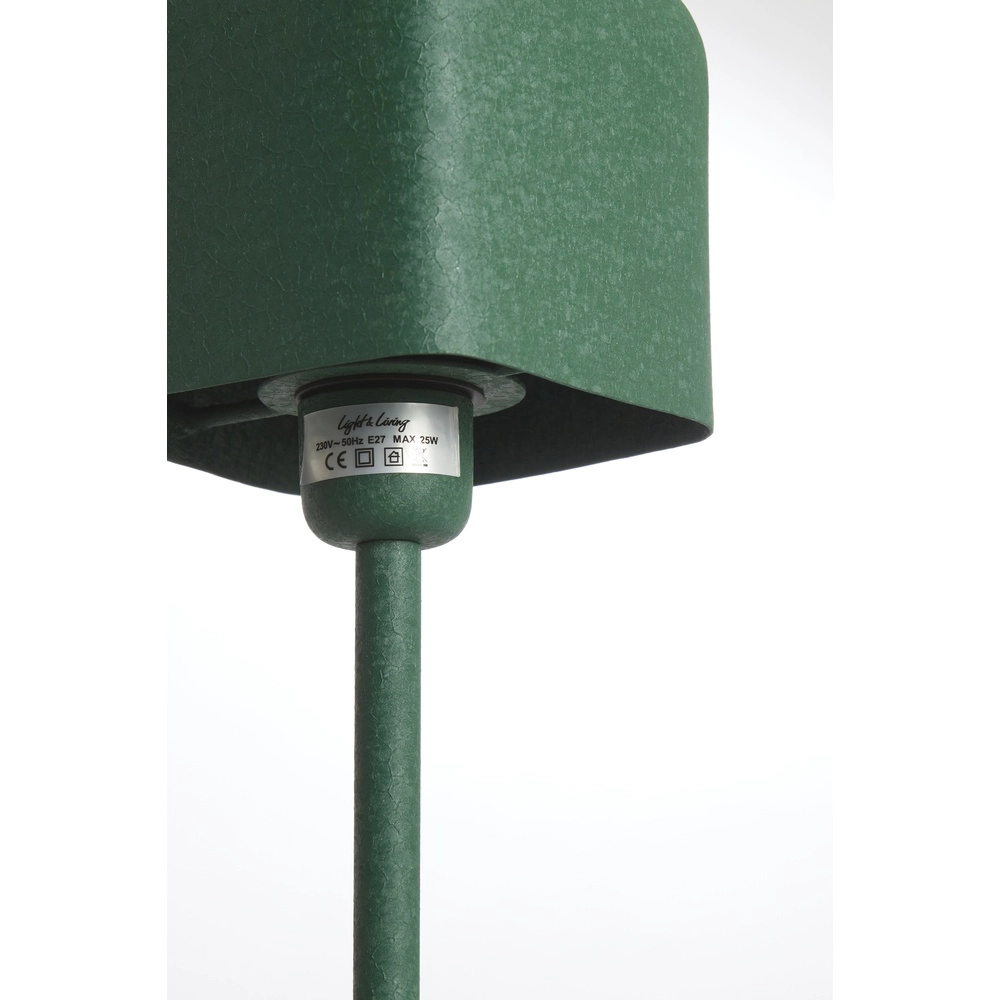 Bedside Lamp Elenie 13x13cm - matt dark green Light & Living 8717807818678