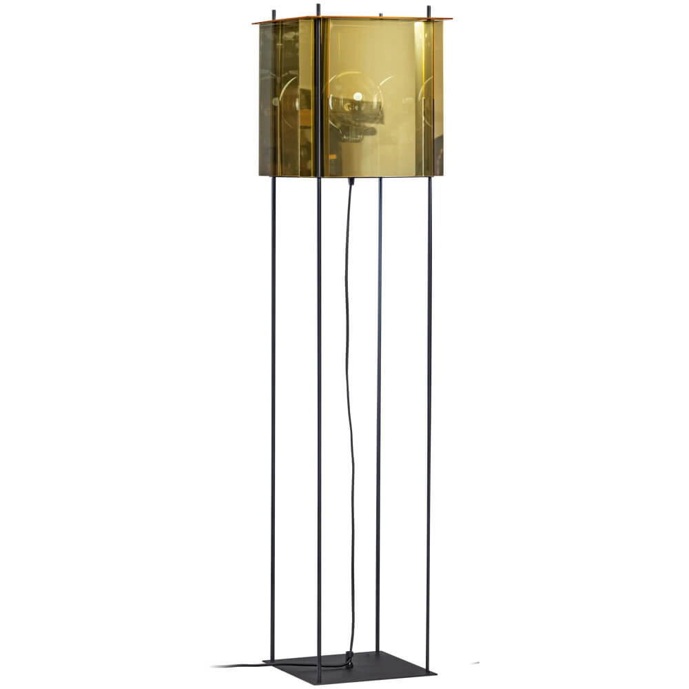 Square floor lamp Cube 130cm