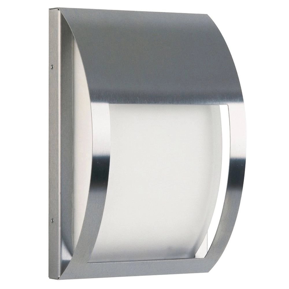 Modern stainless steel outdoor lamp Hemisphere 28cm