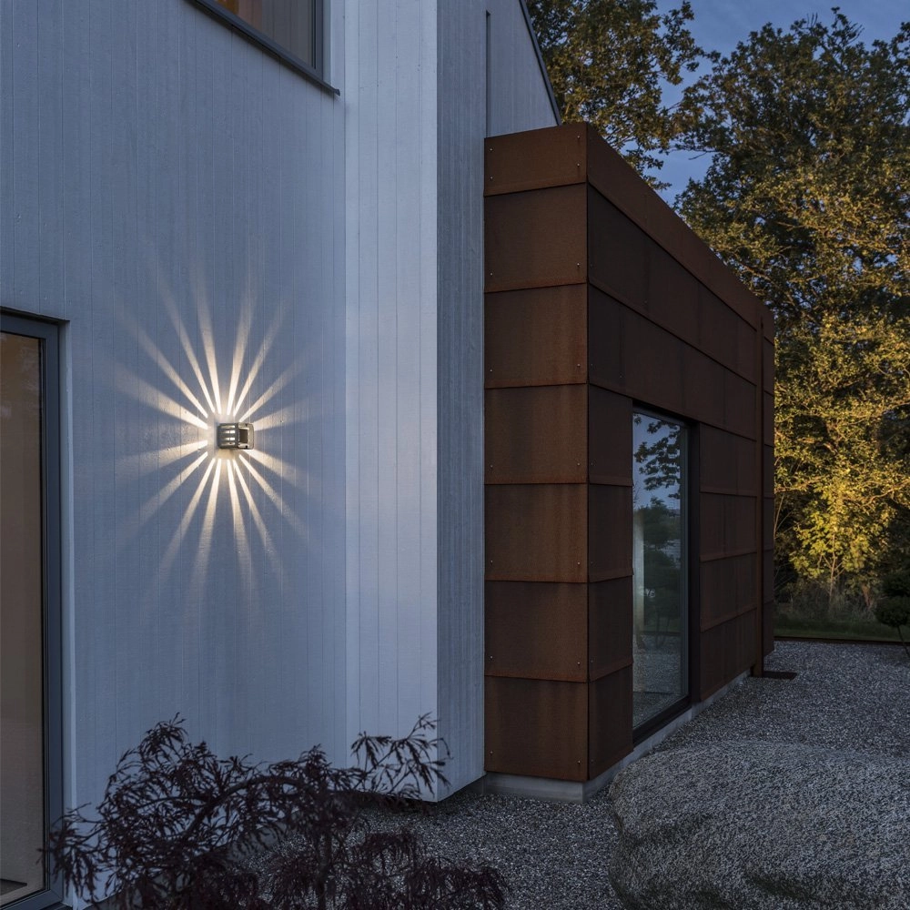 LED outdoor lamp Pescara Square 11cm anthracite KonstSmide 7318307978377