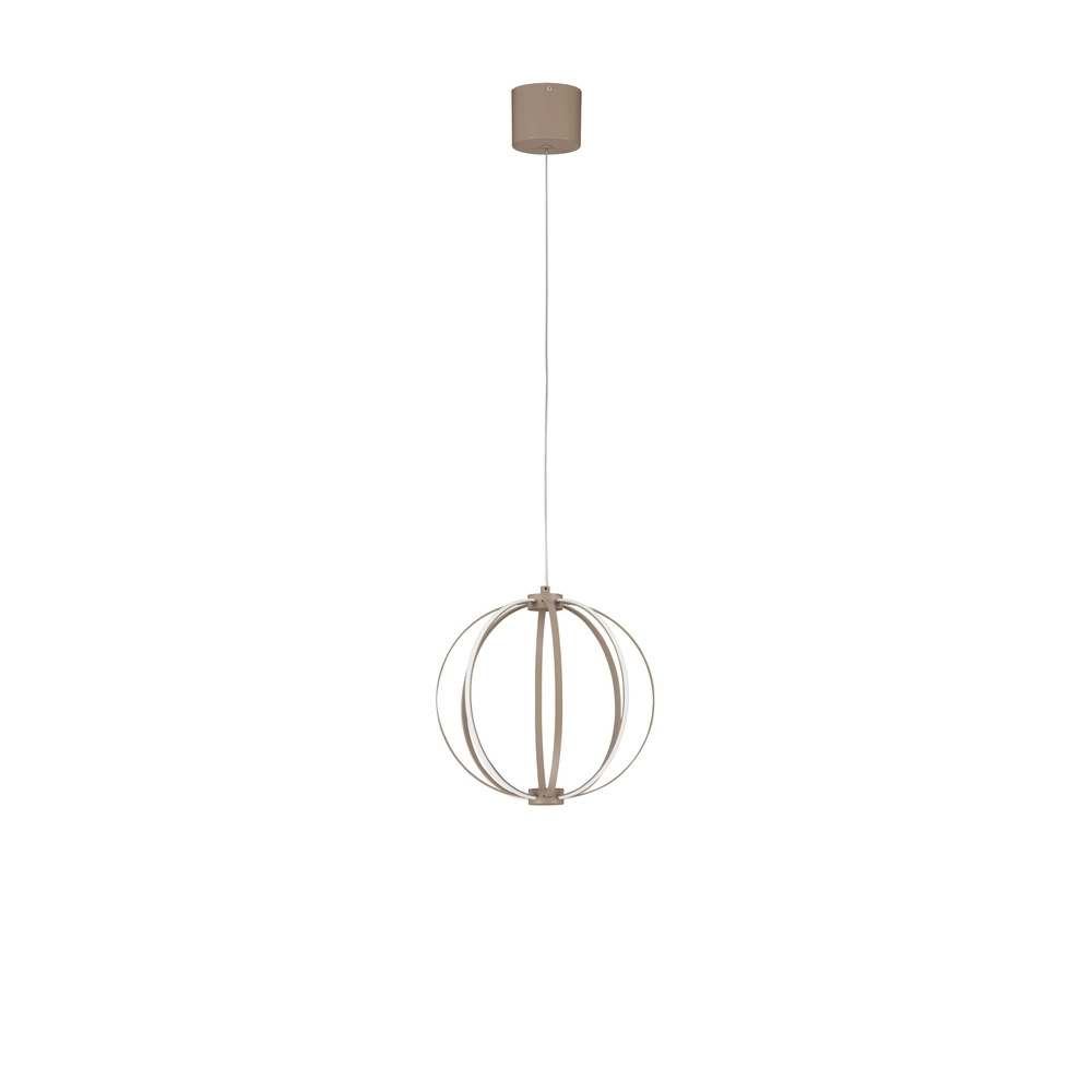 Pendant lamp Brea beige Ø 30cm Lyora 5212017494382