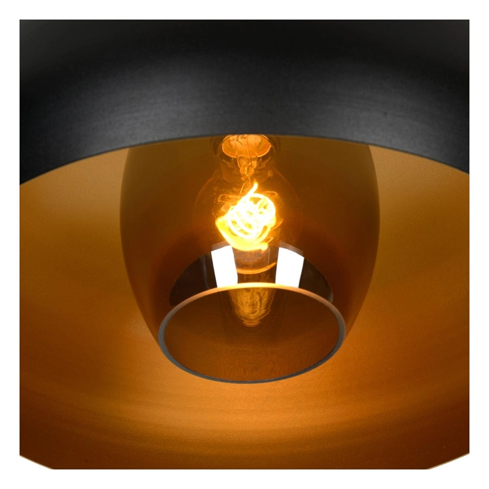 Ceiling lamp Sharan Ø 38cm black Lucide 5411212302922