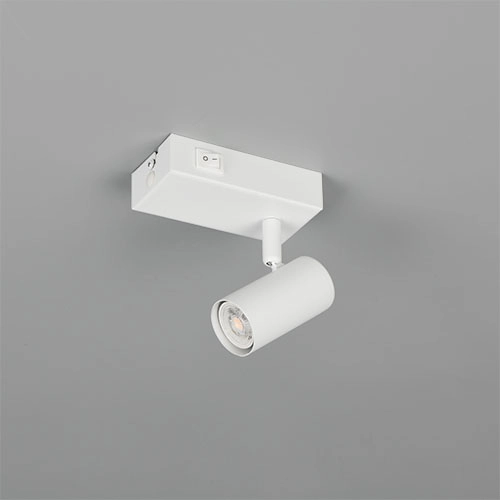 Surface-mounted spotlight adjustable Taryn white Trio 4017807685527
