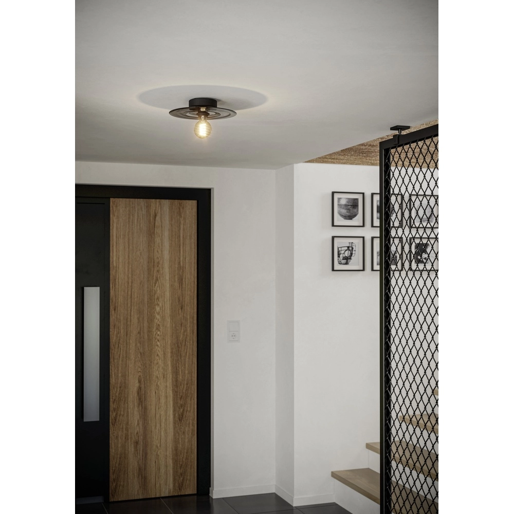 Design ceiling lamp Lintmill Ø 30cm - 1x E27 Eglo 9002759440282