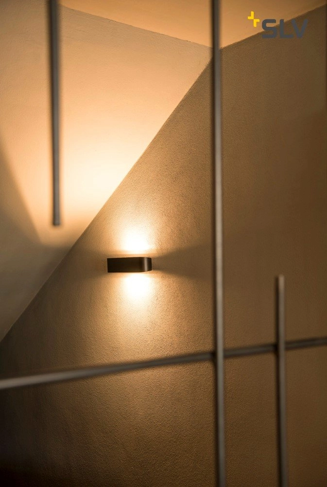 Wall lamp Ossa R7S 18cm black SLV 4024163142199