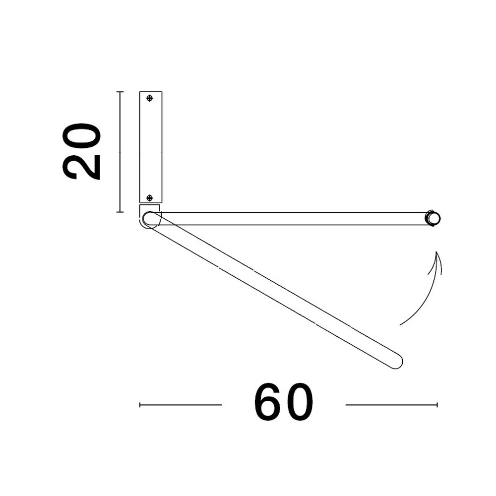 Design ceiling lamp Garve white Ø 60cm Lyora 5212017431820