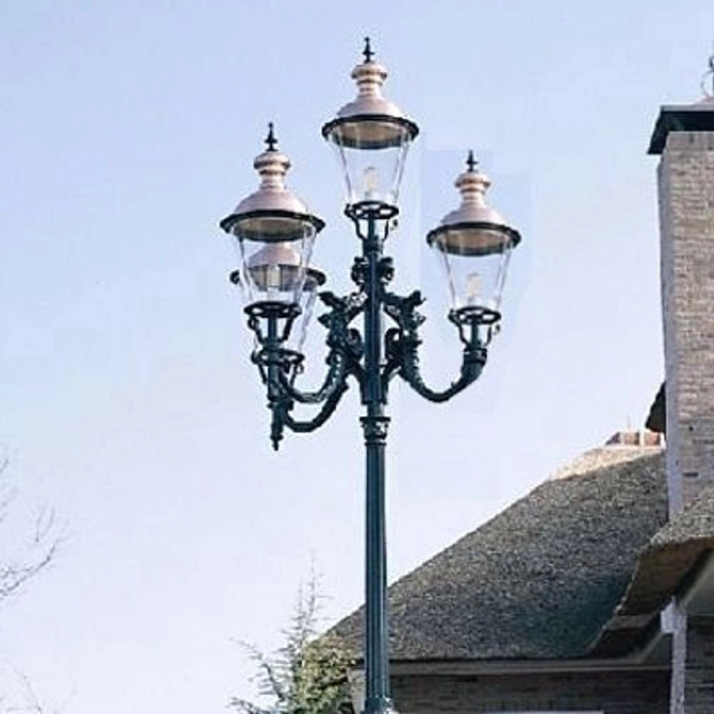 Lamp post Toronto 4-light - black KS Verlichting 8714732040846