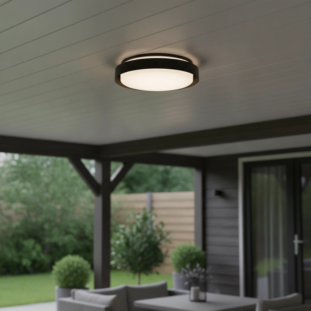 Ceiling lamp Oliver Ø 27cm anthracite