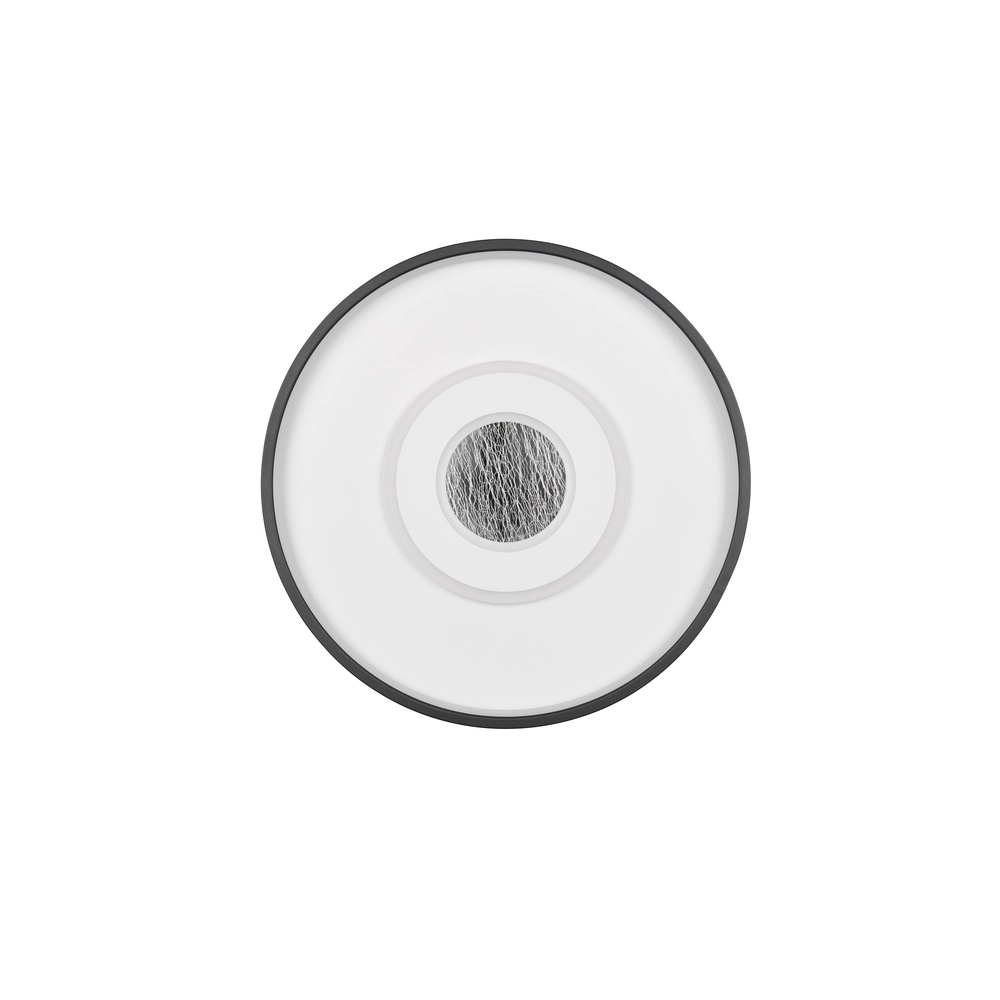Round ceiling lamp Nazar black and white Trio 4017807659641