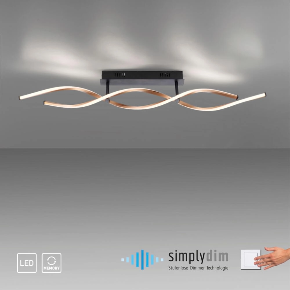 Design ceiling lamp Polina 106cm Paul Neuhaus 4012248371725