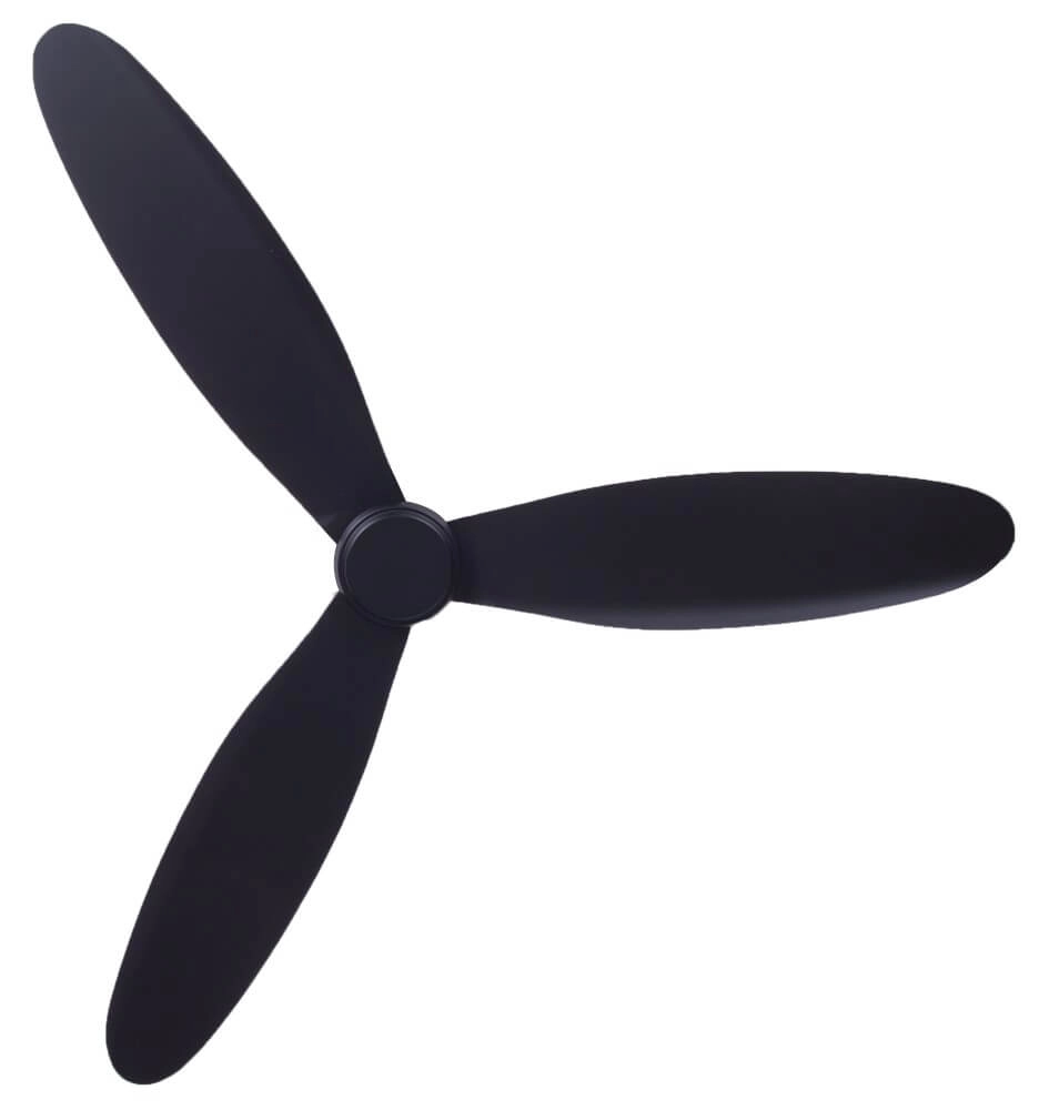 Black ceiling fan Airfusion Radar Ø 132cm Beacon 9333509117186