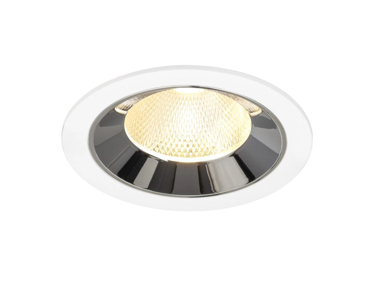 Recessed spotlight Numinos L white/chrome 3000K - 20deg