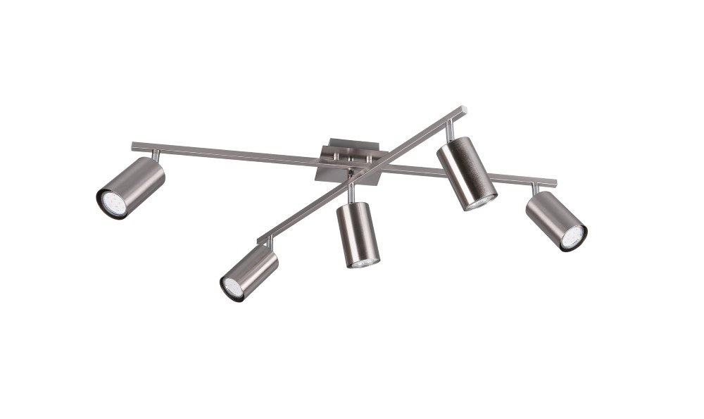 Ceiling light Marley 5-light nickel matt Trio 4017807411638