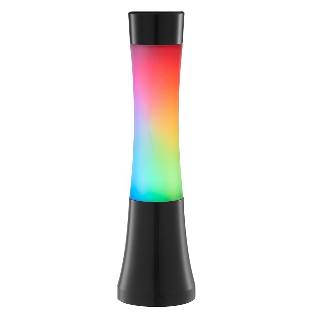 Modern lava lamp Lucent Black