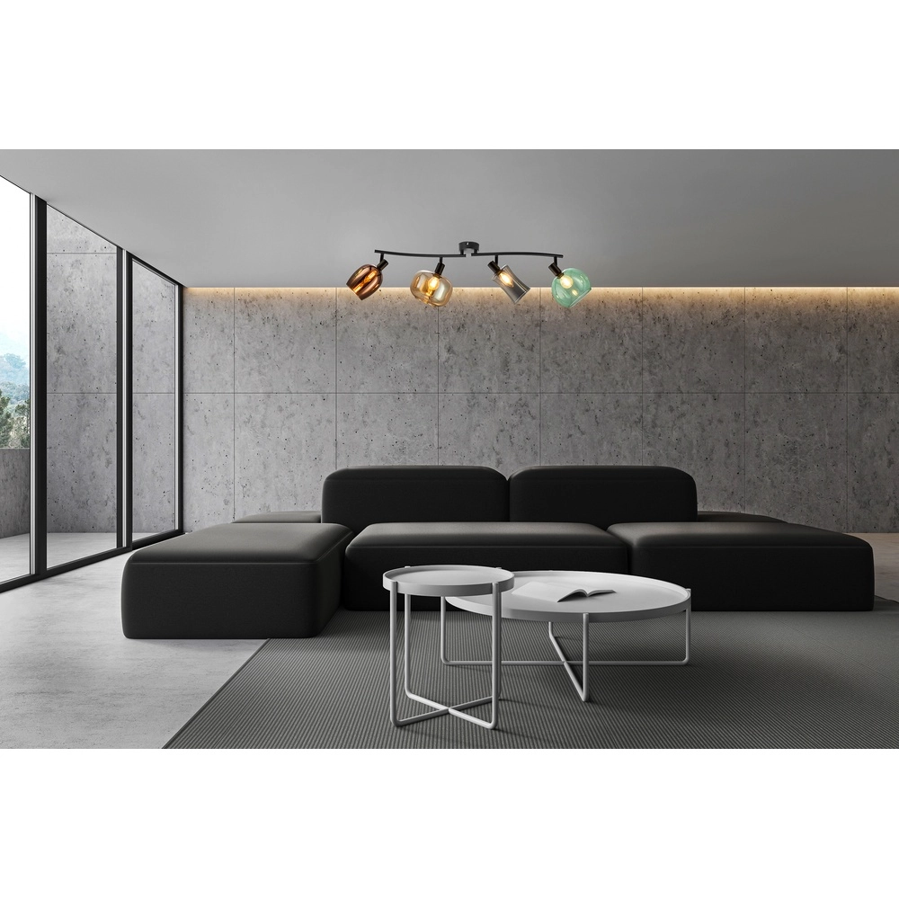 Ceiling lamp Telesto Colored glass Globo 4048194070528
