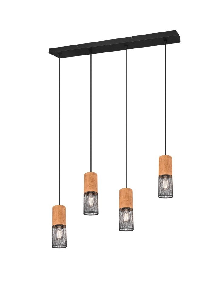 4-light dining room pendant lamp Tosh