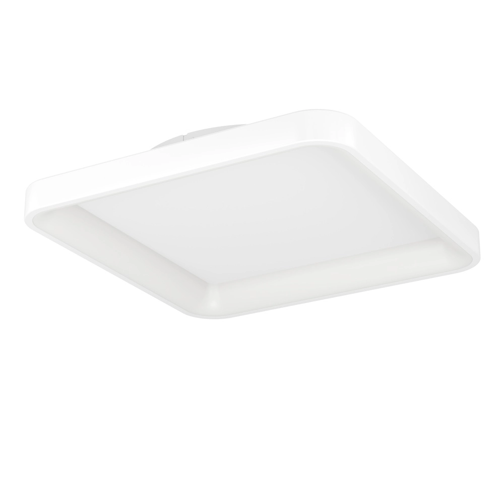 Sleek led ceiling light Loretello 35x35cm - white