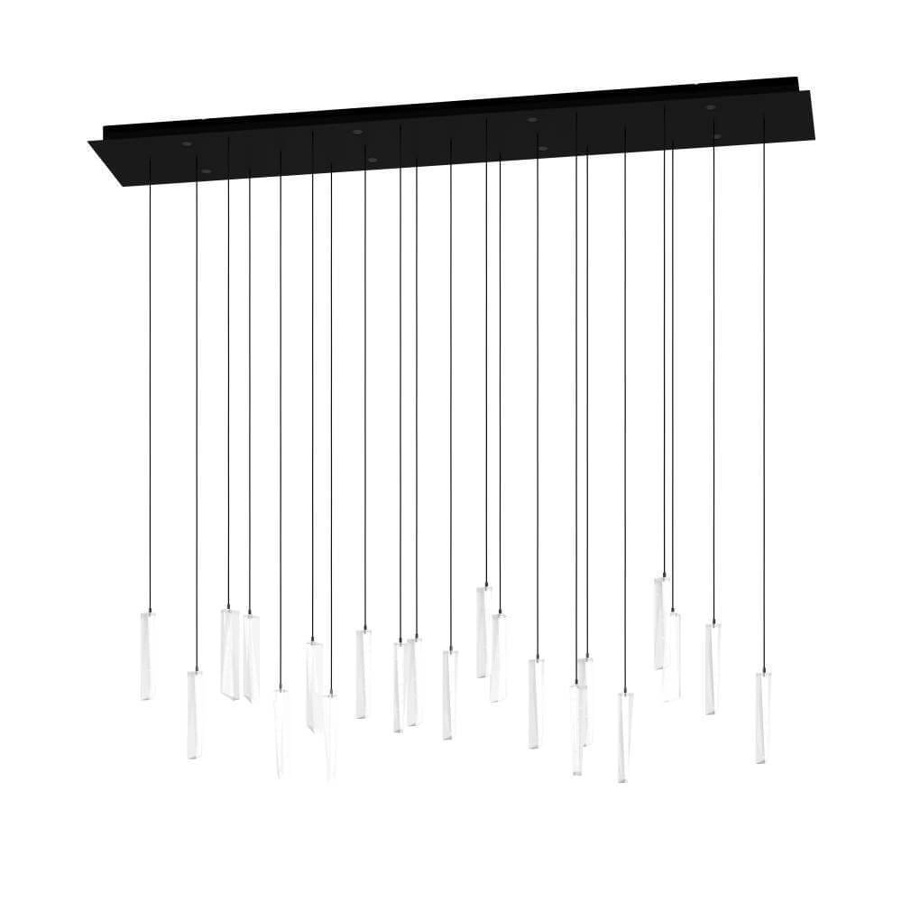 Multi pendant hanging lamp Sardenara 117cm