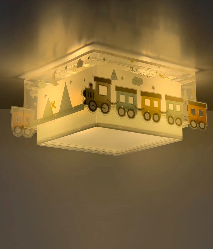 Ceiling lamp with train The Night Train Dalber 8420406003320