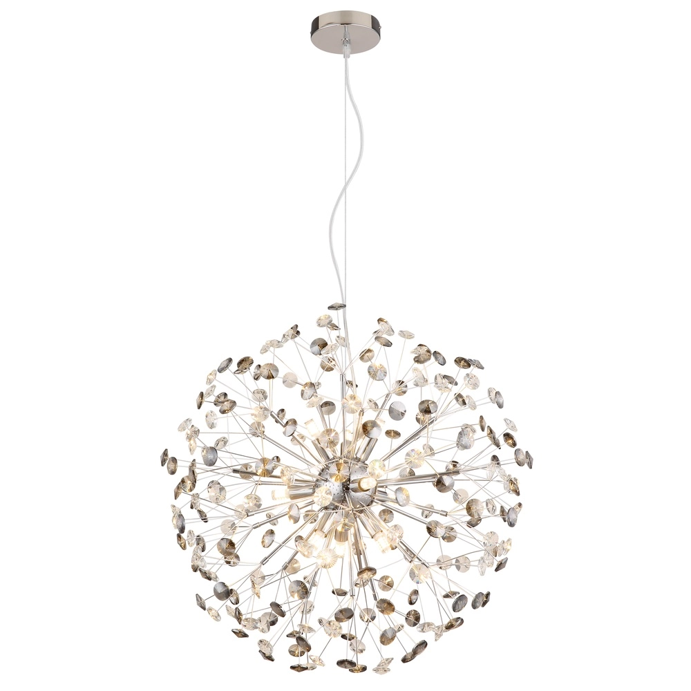 Pendant lamp Katrina chrome Ø 60cm