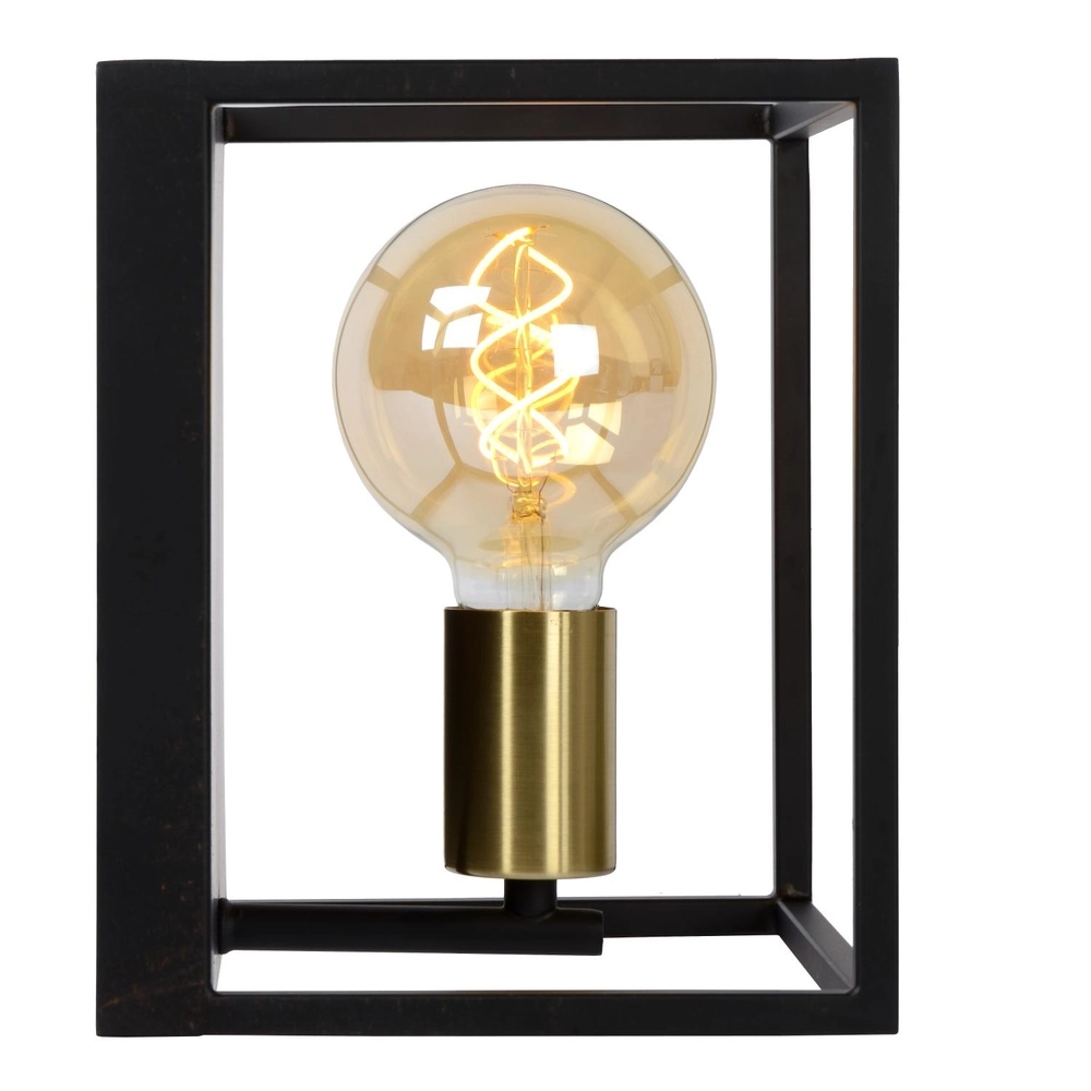 Wall lamp Ruben Black Lucide 5411212000170