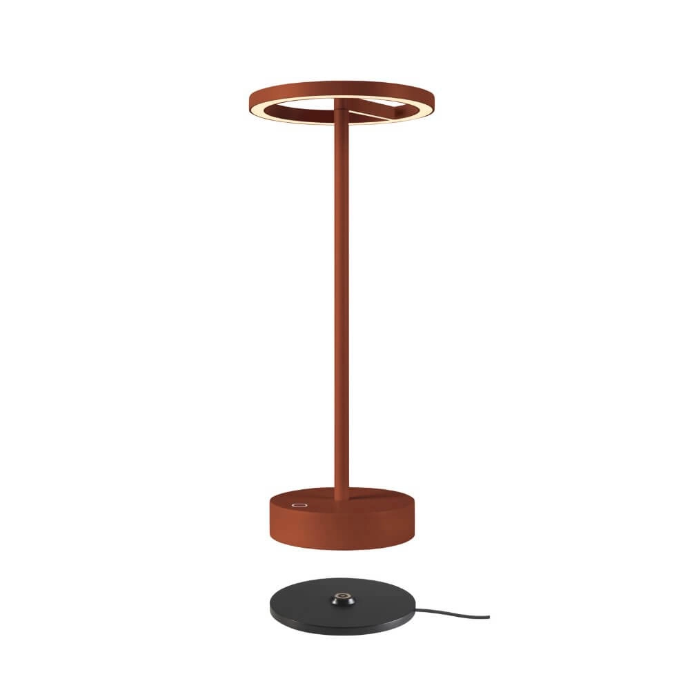 Outdoor table lamp Vinolina One rust - rechargeable SLV 4024163276313