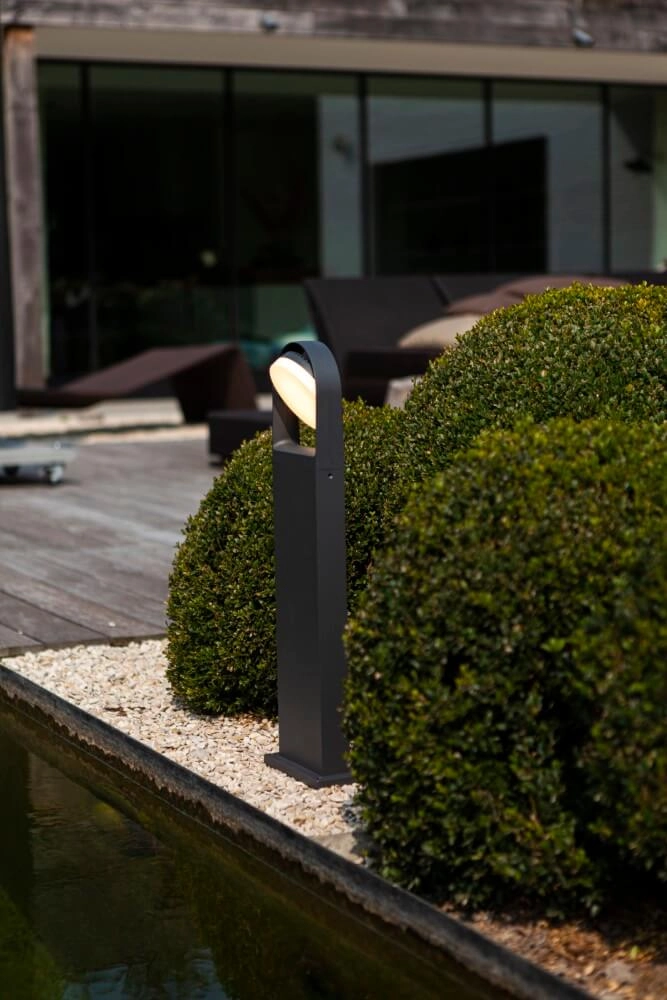 Designer garden lamp Fele anthracite Lutec 6939412070230