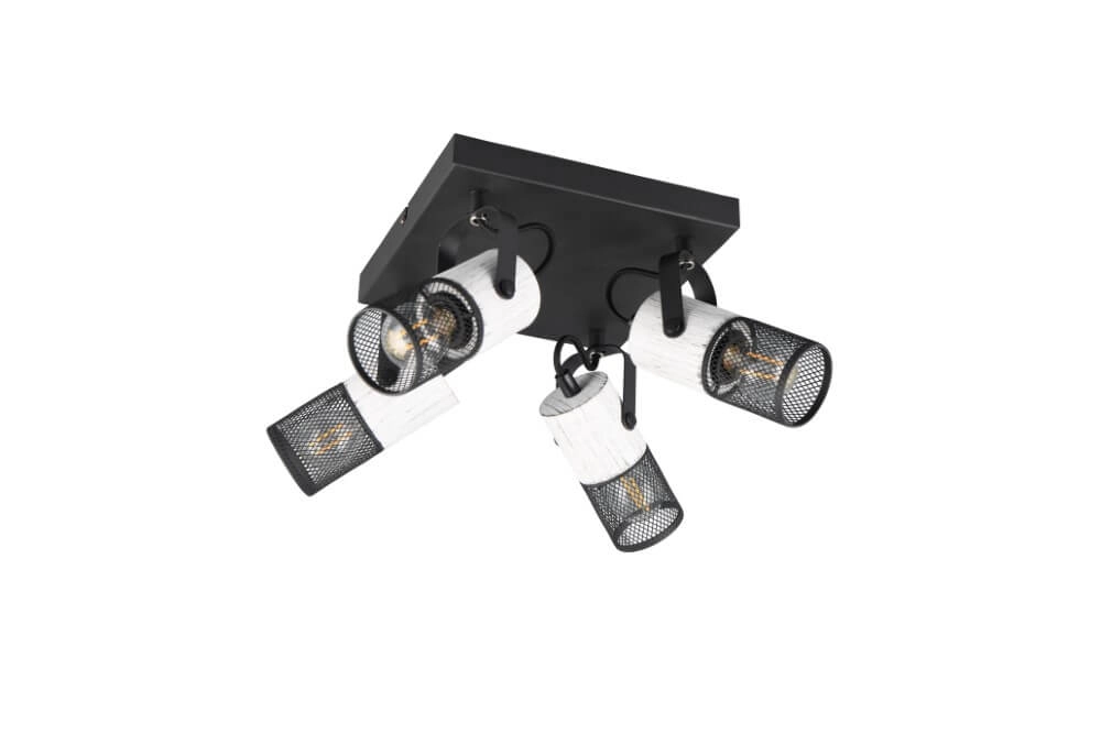 Design surface-mounted spotlight Tosh 4-light Trio 4017807600513
