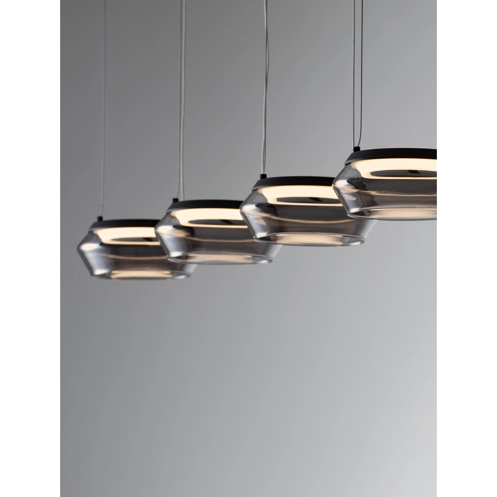 Sleek pendant lamp Jailyn Straight 5-light Lyora 5212017468413