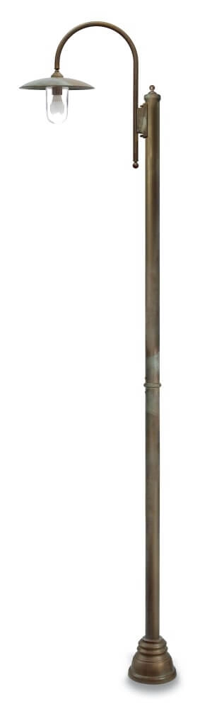 Floor lamp Transimeno M - aged brass
