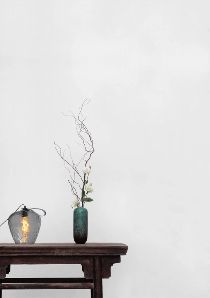 Table lamp Porto Carry with Diamond smoke glass Masterlight 8718121271316