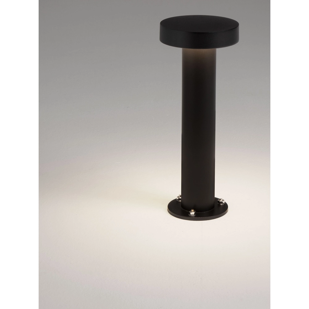 Desing garden lamp Gong black 30cm - 3000K Lyora 5212017496171