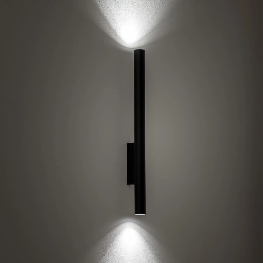 Black long wall spotlight Fourty  XL up & down Lyora 5903139107594