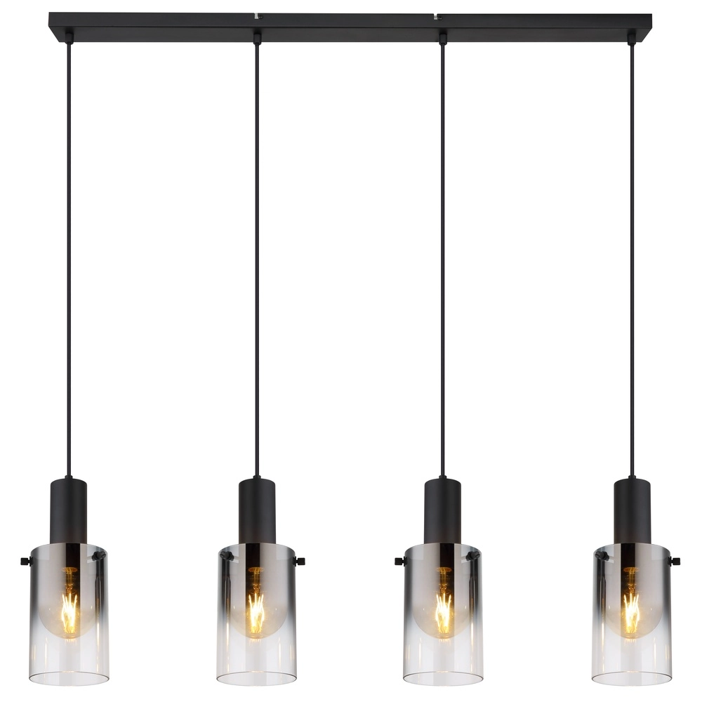 4-light pendant lamp Florentina Black design Globo 9007371457236
