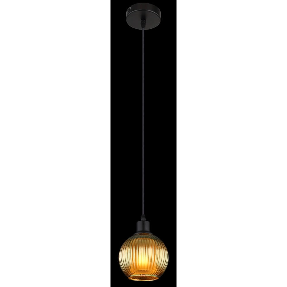 Pendant lamp Zumba green glass Ø 15cm Globo 9007371458813