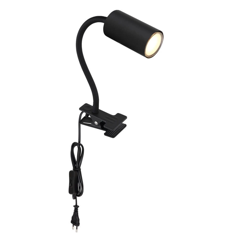 Black clamp lamp Robby