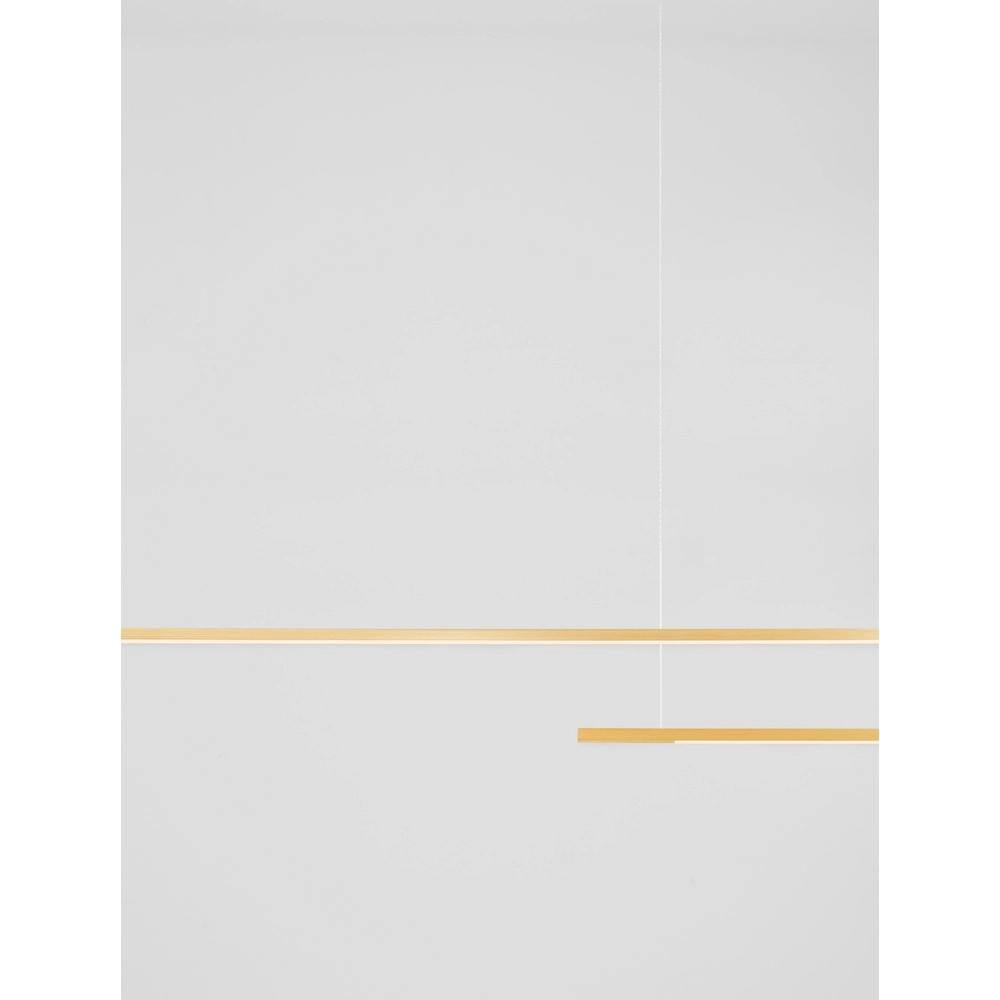 Sleek pendant lamp Brillia gold 161cm Lyora 5212017473806