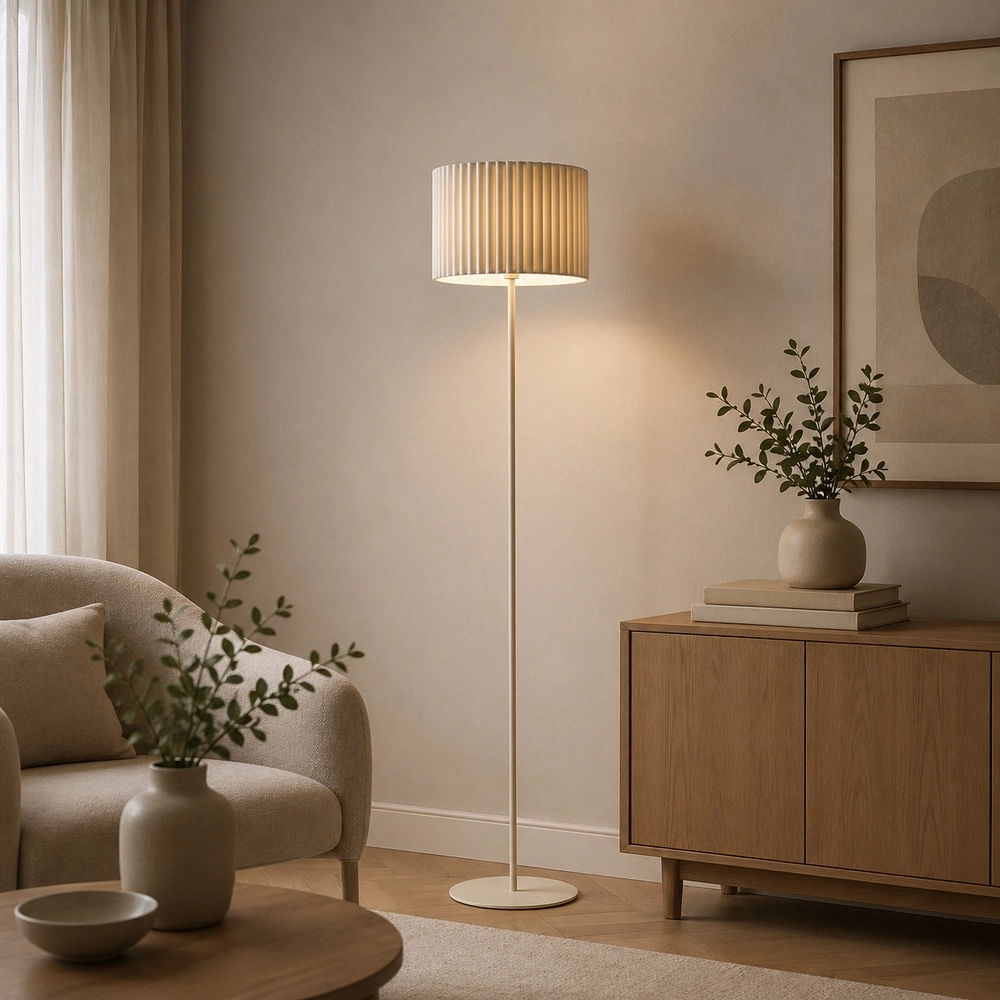 Floor lamp Velin sand brown Brilliant 4004353476808