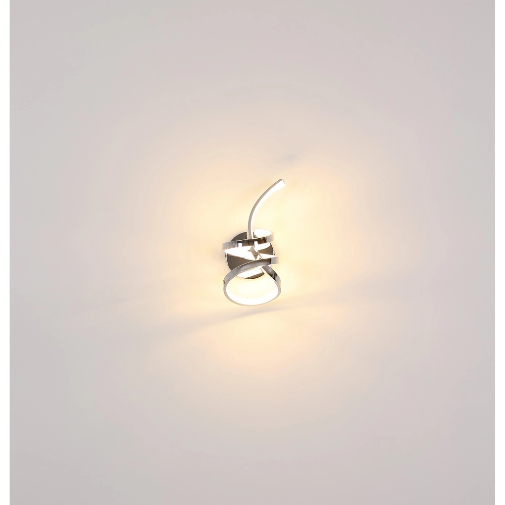 Curl wall lamp Iduna Gold Globo 9007371510429