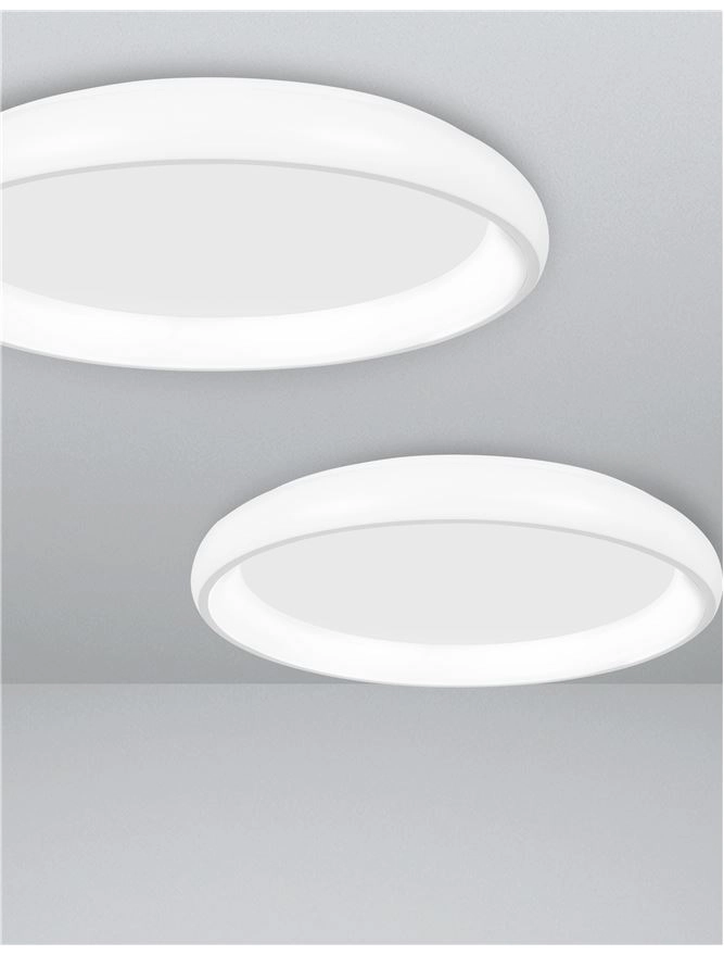 Ceiling lamp Albi white Ø 41cm Lyora 5212017416964