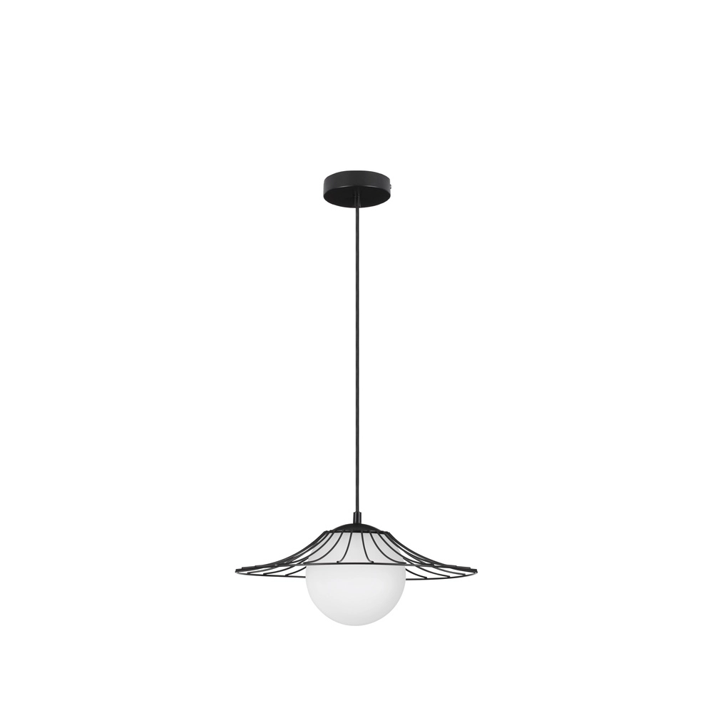 Black pendant lamp Fly Ø 36cm Lyora 5212017436221